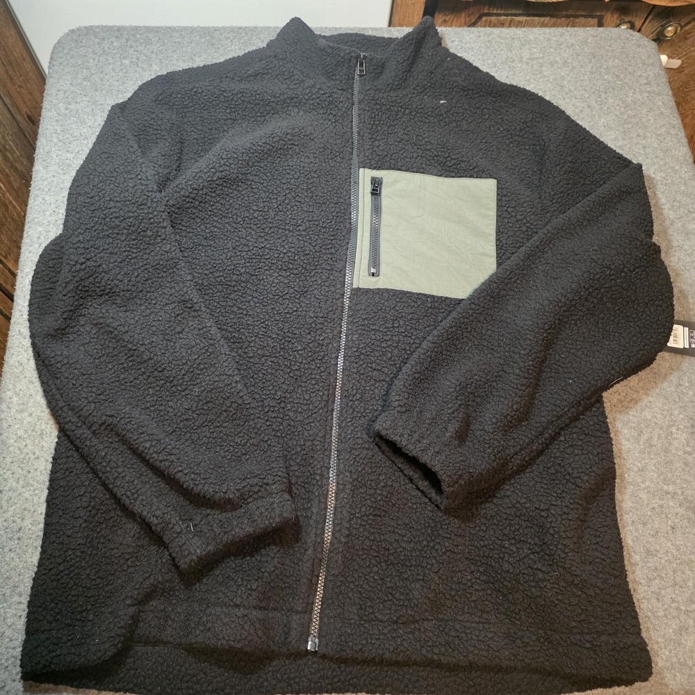 No Boundaries Sherpa Trucker Jacket Large New With Tag D2